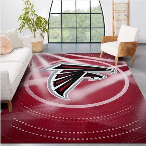 Atlanta Falcons Nfl Area Rug Living Room Rug Home Decor Floor Decor