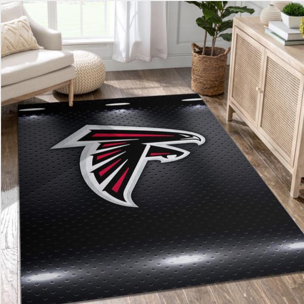 Atlanta Falcons Nfl Area Rug Living Room Rug Home Us Decor
