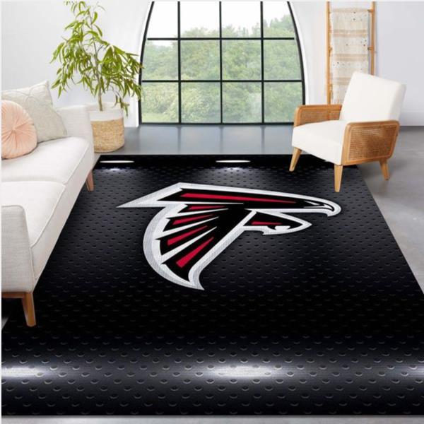 Atlanta Falcons Nfl Area Rug Living Room Rug Home Us Decor