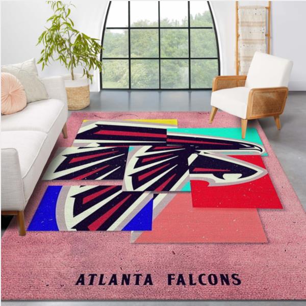 Atlanta Falcons Nfl Rug Bedroom Rug Christmas Gift Us Decor
