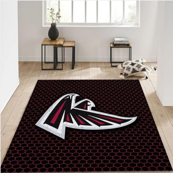 Atlanta Falcons Nfl Rug Room Carpet Sport Custom Area Floor Home Decor