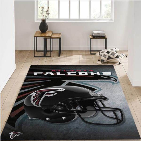 Atlanta Falcons Nfl Team Home Decor Area Rug Rug - For Living Room Rug Home Decor