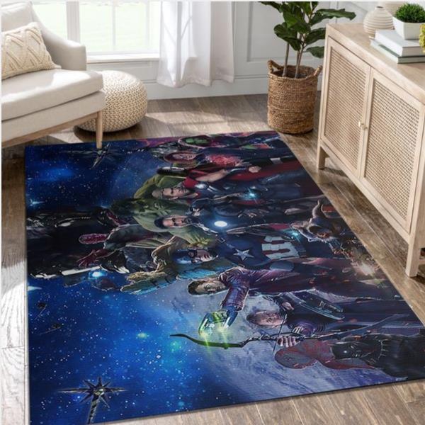 Avengers Infinity War Area Rug Marvel Superhero Floor Decor The Us Decor