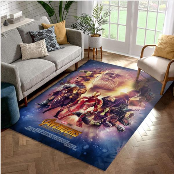 Avengers Infinity War Ver1 Rug Living Room Rug   Home Decor