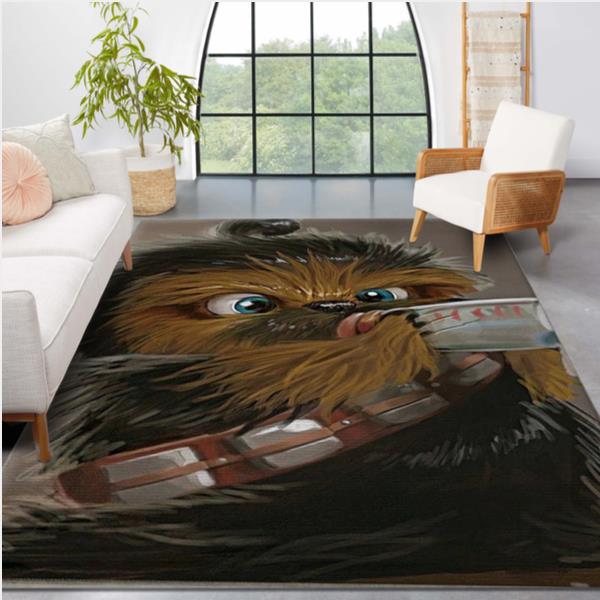 Baby Chewbacca Star Wars Movies Area Rug - Living Room Carpet Local Brands Floor Decor The Us Decor