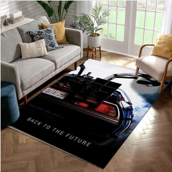 Back To The Future Area Rug Art Painting Movie Rug - Us Gift Decor