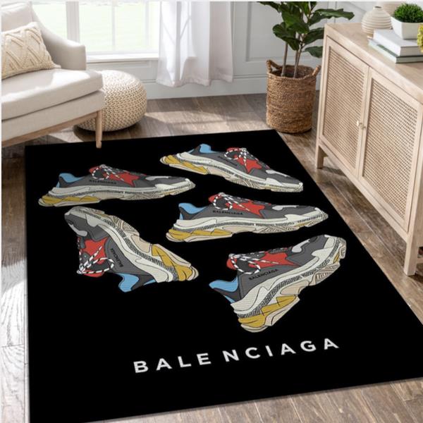 BALENCIAGA SNEAKERS BEDROOM RUG