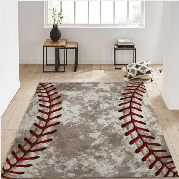 Baseball Area Rug - Living Room Carpet Fn061150 Christmas Gift Floor Decor The Us Decor