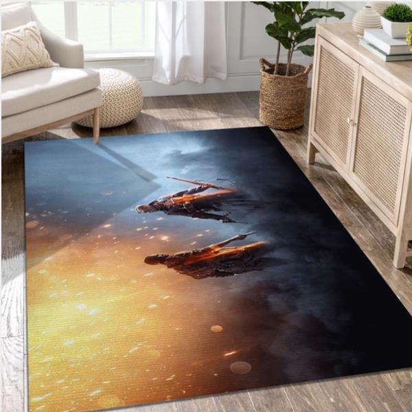 Battlefield - Video Game Area Rug For Christmas Bedroom Rug