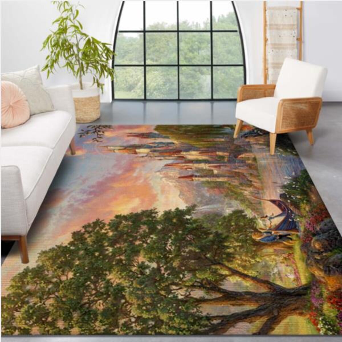 Princess Rugs Living Room Home Decoration Beauty And The Beast