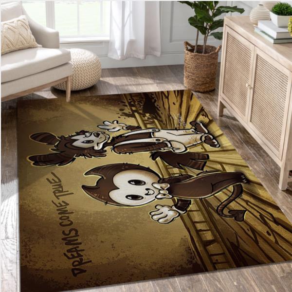 Bendy And The Ink Machine Game Area Rug Carpet Area Rug