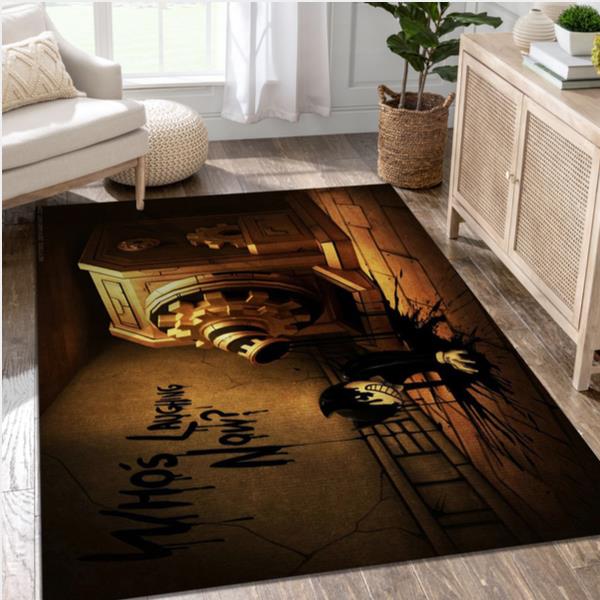 Bendy And The Ink Machine Game Area Rug Carpet Living Room Rug