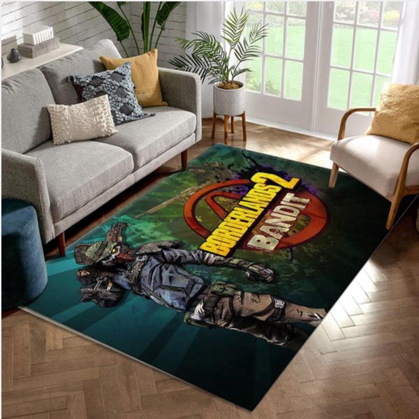 Borderlands Bandt Gaming Area Rug - Living Room Carpet Floor Decor Rug Us Decor