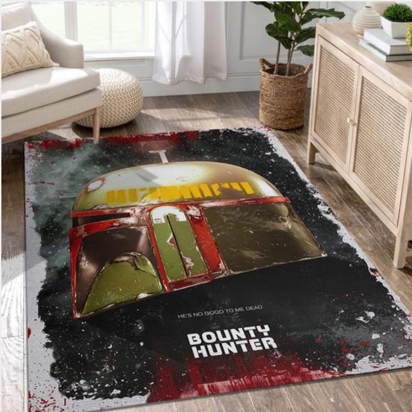 Bounty Hunter Rug Star Wars Helmets Arts Rug Us Gift Decor