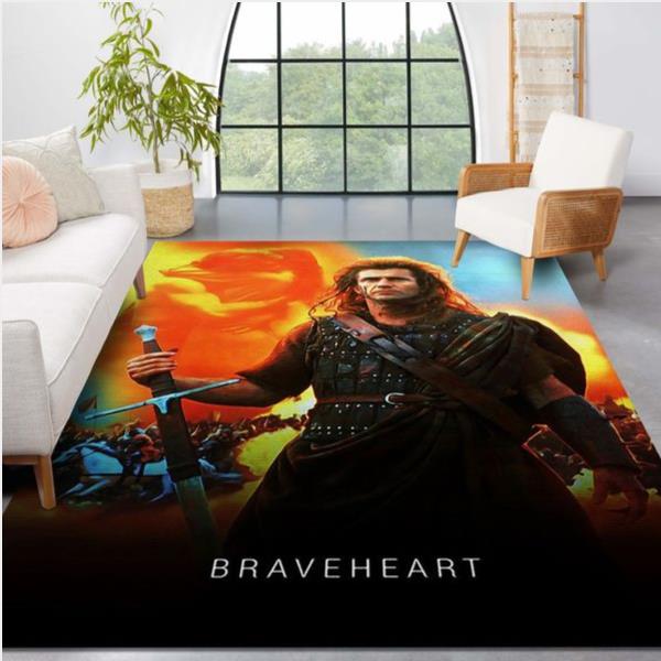 Braveheart 1995 Area Rug Movie Rug Home Decor Floor Decor