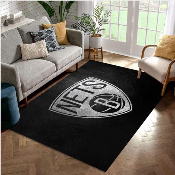 Brooklyn Nets Area Rug Carpet Living Room And Bedroom Rug Home Us Decor