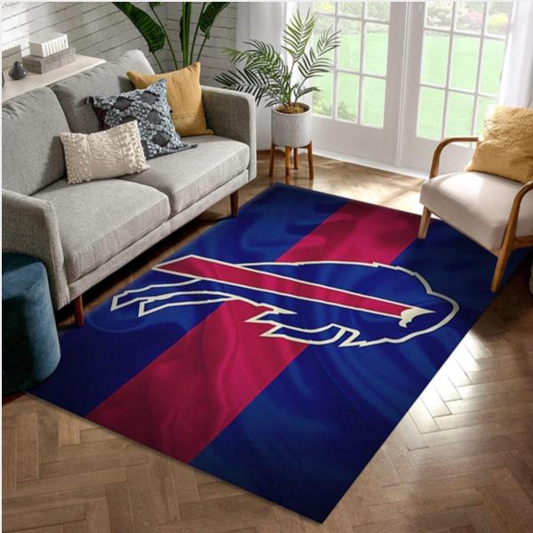 Buffalo Bills Logo Nationa Nfl Rug Living Room Rug Home Decor Floor Decor