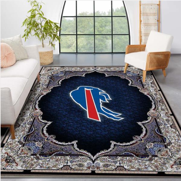 Buffalo Bills NFL Rug Room Carpet Sport Custom Area Floor Home Decor V2