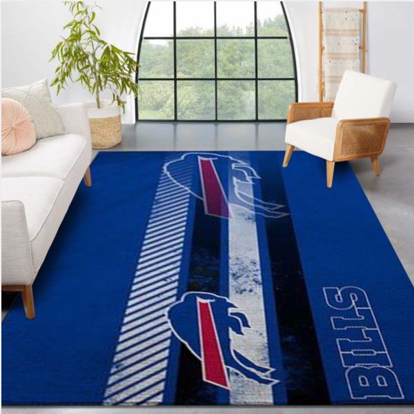 Buffalo Bills NFL Team Logo Nice Gift Home Decor Rectangle Area Rug