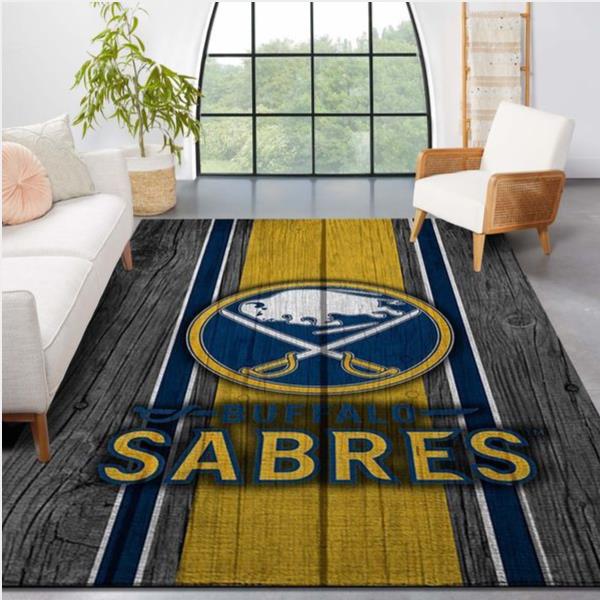 Buffalo Sabres Nhl Team Logo Style Nice Gift Home Decor Rectangle Area Rug