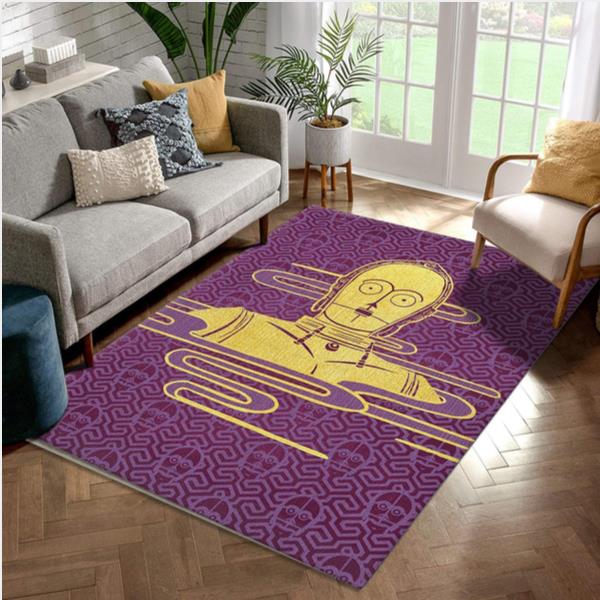 C 3Po Rug Star Wars The Last Jedi Arts Rug Home Decor Floor Decor