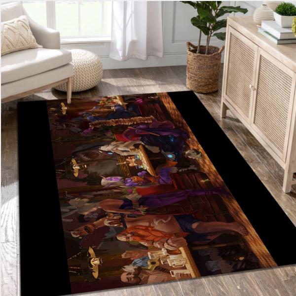 Caf Draven Video Game Area Rug For Christmas Area Rug