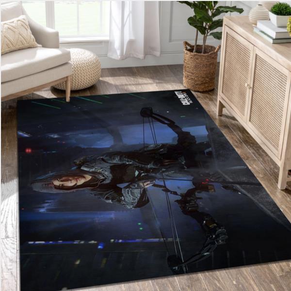 Call Of Duty Black Ops Iii Video Game Area Rug Area Living Room Rug