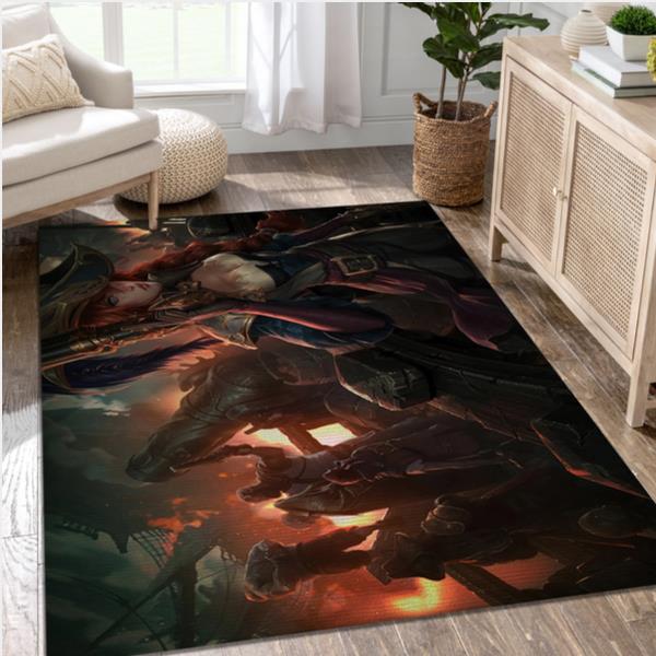 Captain Fortune Gaming Area Rug Living Room Rug