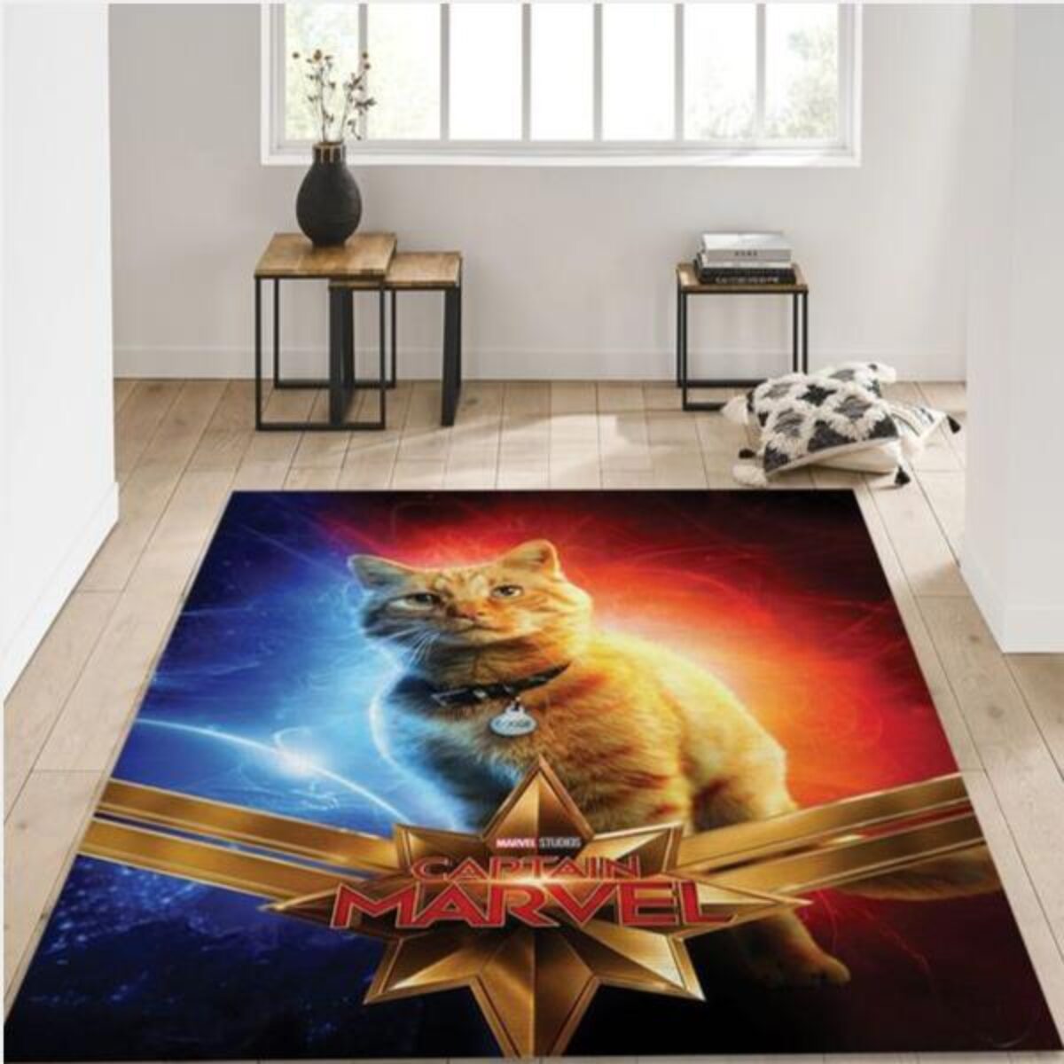 DN Movies Rectangle Rug  Stitch DN Living Room Cartoon Floor