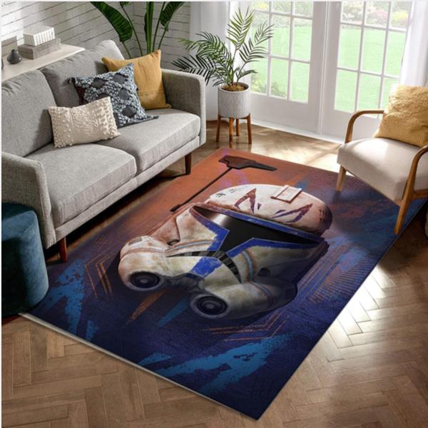 Captain Rex Star War Rug Living Room Rug Home Us Decor