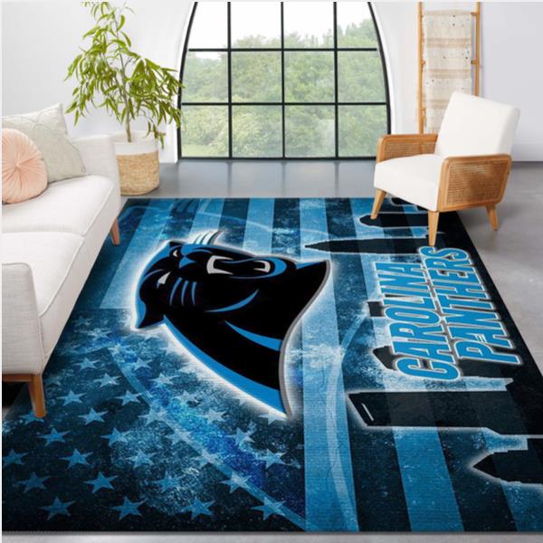 Carolina Panthers NFL Area Rug Bedroom Rug Us Gift Decor