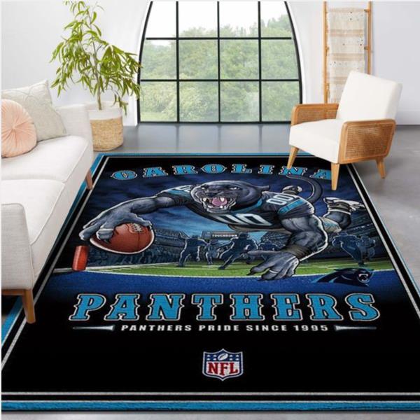Carolina Panthers NFL Team Pride Nice Gift Home Decor Rectangle Area Rug