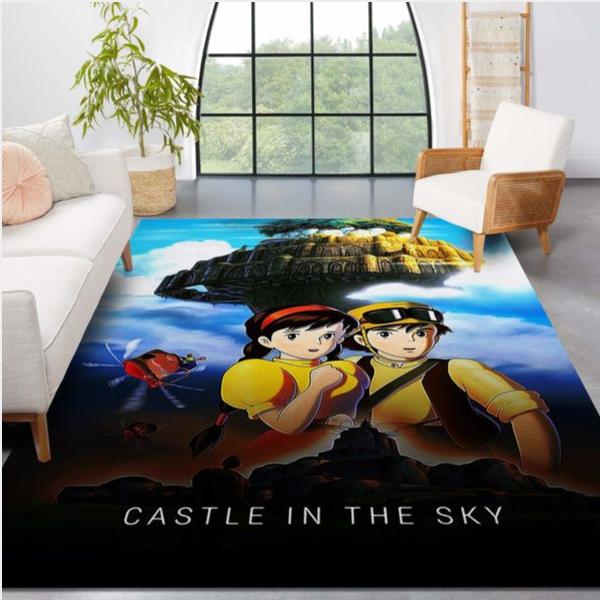 Castle In The Sky 1986 Rug Movie Rug Home Decor Floor Decor