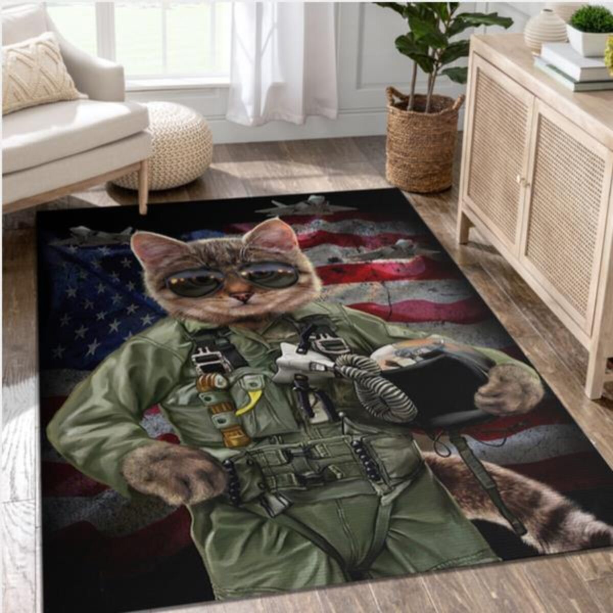 Air Force Carpeted Car Mats