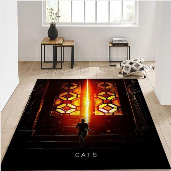 Cats Area Rug Movie Rug Us Gift Decor