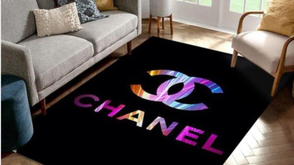 Chanel Area Rug For Christmas Fashion Brand Rug Living Room Rug