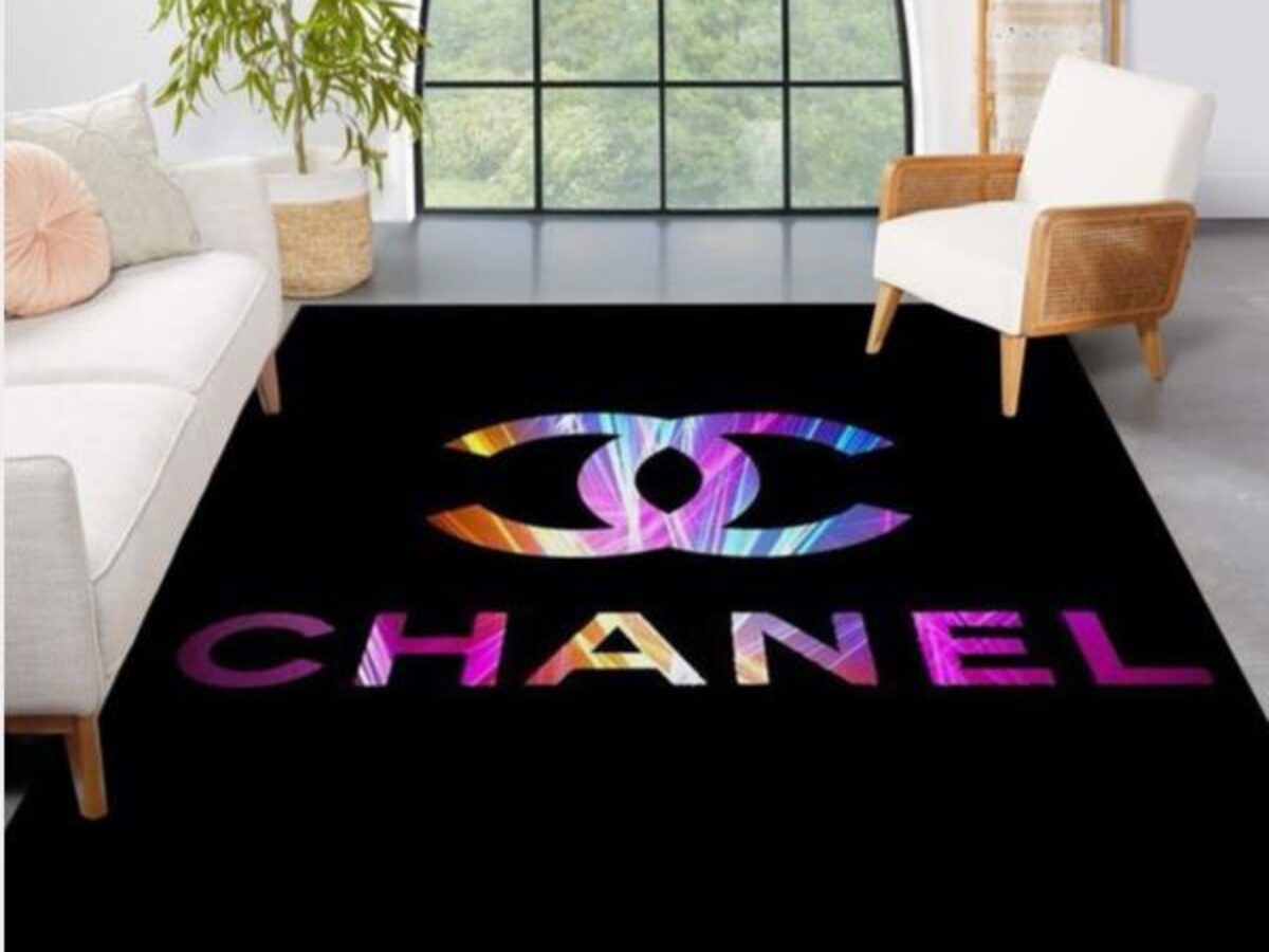 Chanel Area Rug Living Room Rug US Gift Decor