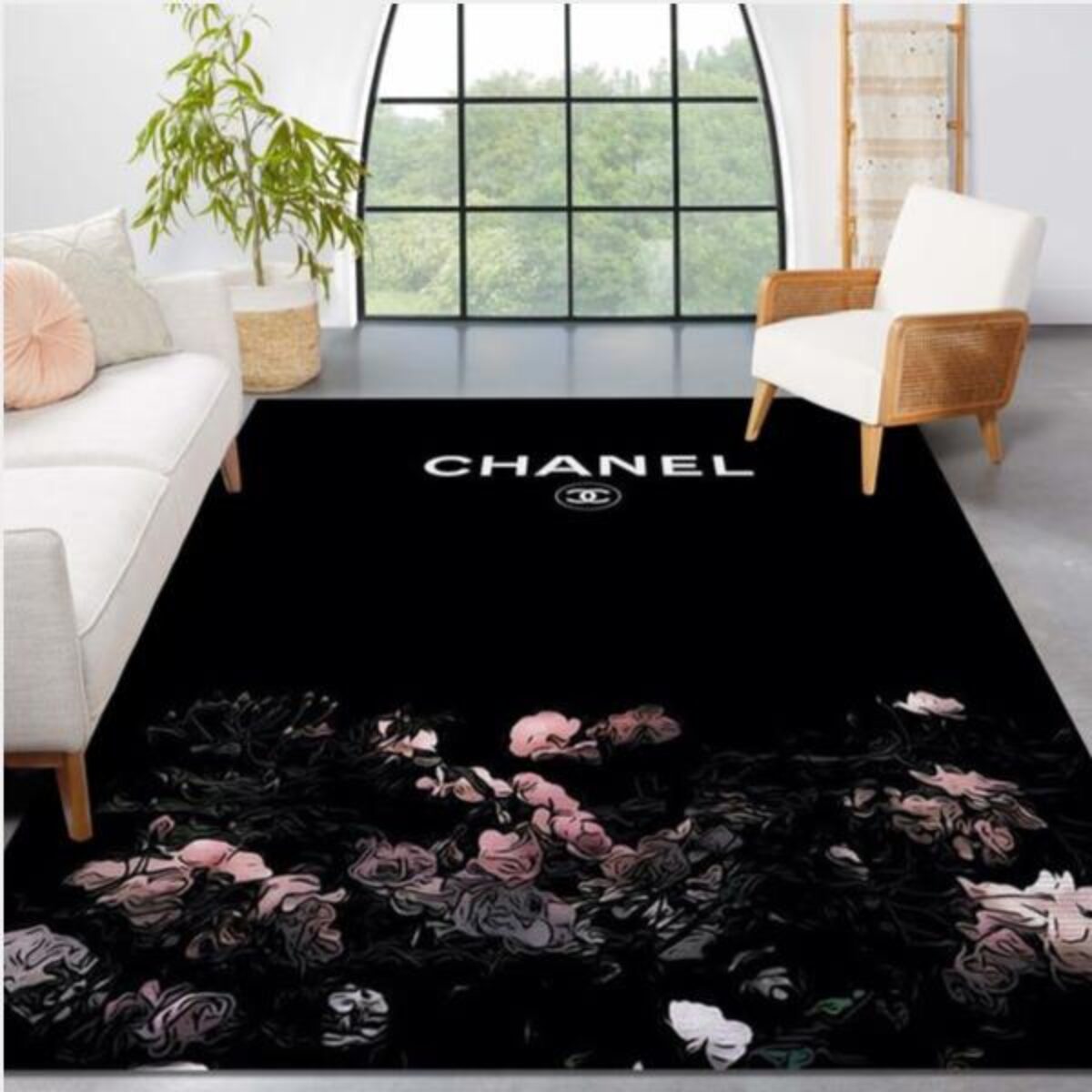 Chanel Area Rug - Living Room Rug Home Decor Floor Decor - Peto Rugs