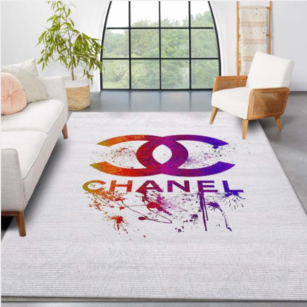 Chanel Perfume Art Rug Living Room Rug Home Decor Floor Decor - Peto Rugs