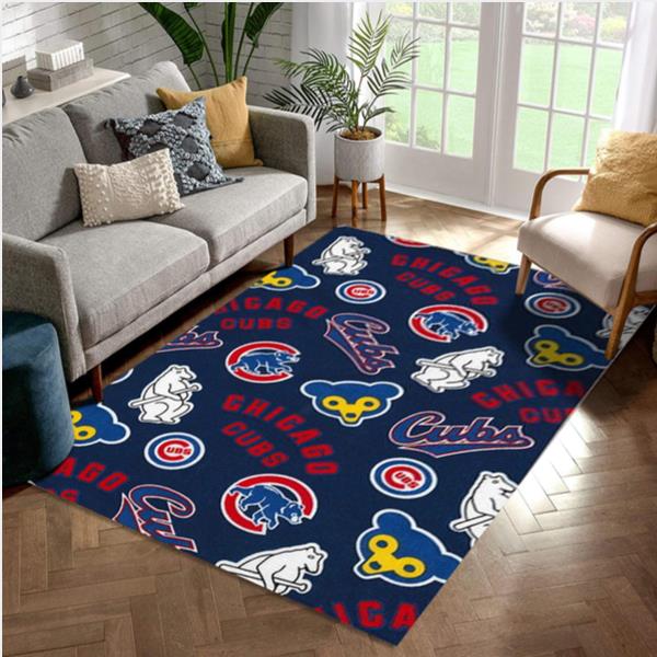 Chicago Cubs Area Rug Living Room Rug US Gift Decor
