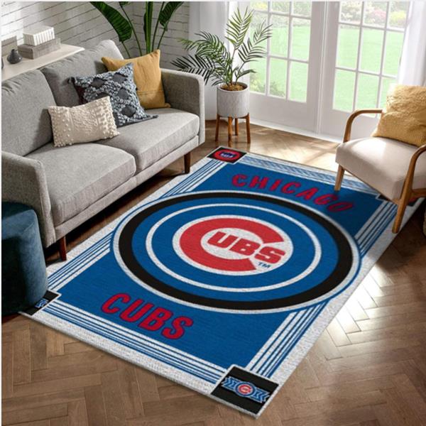 Chicago Cubs MLB Christmas Gift Rug Bedroom Rug Home Decor Floor Decor