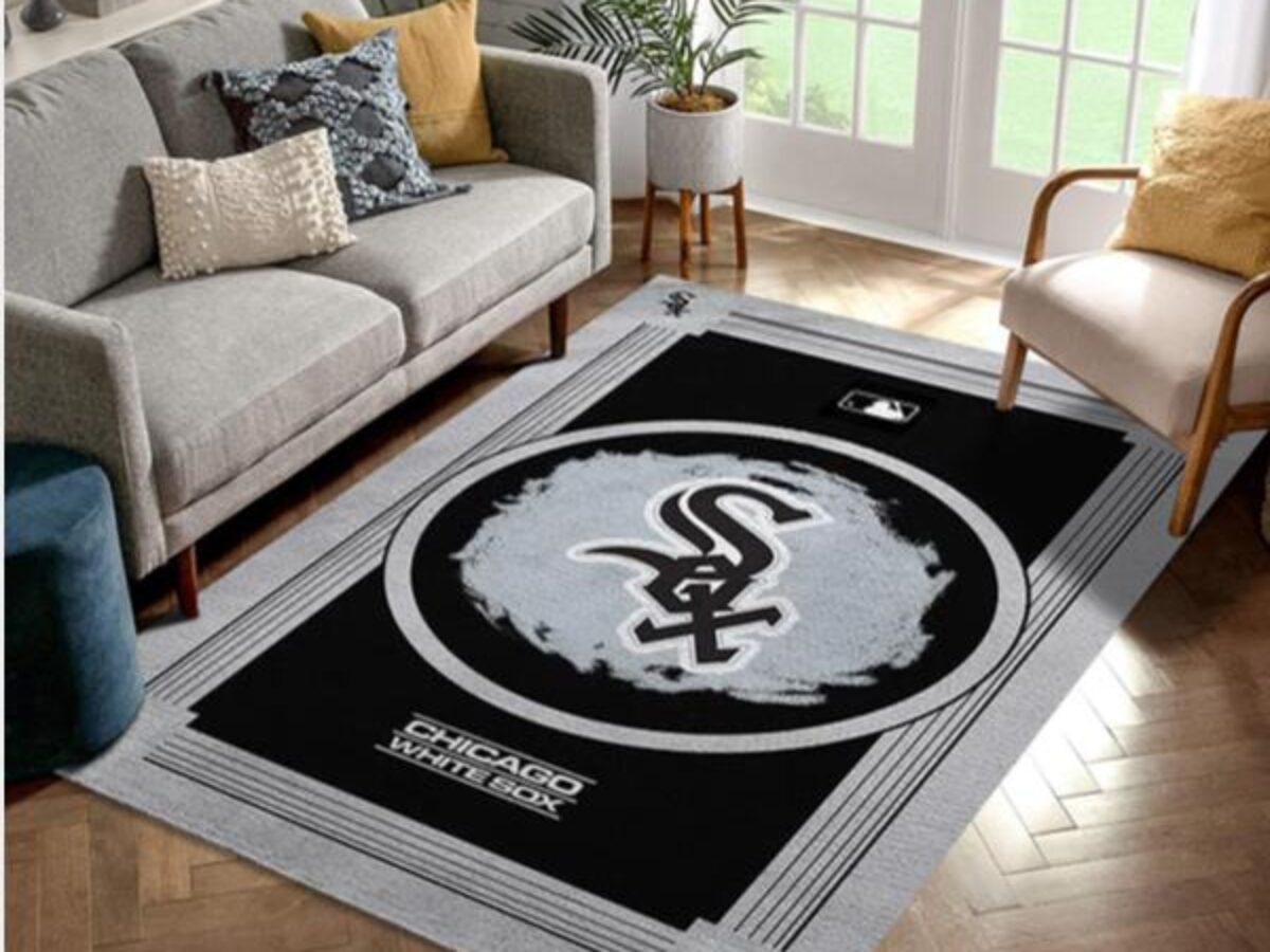 Chicago White Sox MLB Area Rug Living Room Rug US Gift Decor - Peto Rugs