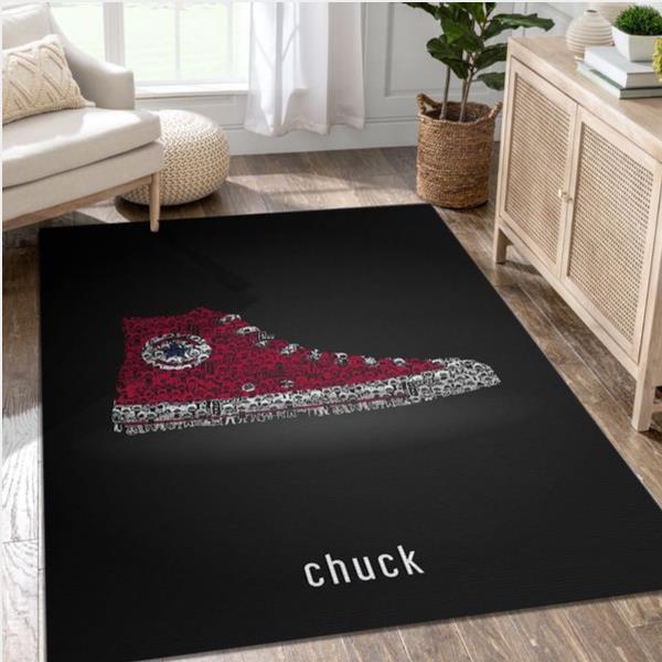 Chuck Doodle Area Rug Bedroom Rug Home Decor Floor Decor