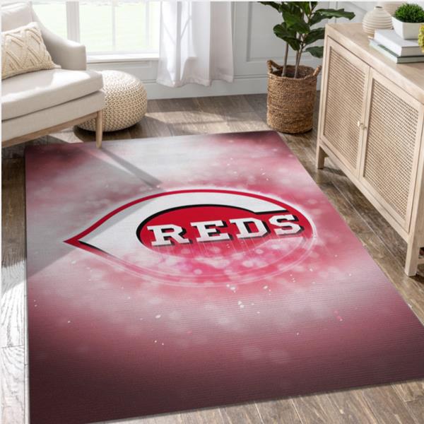Cincinnati Reds NFL Rug Living Room Rug Home Decor Floor Decor