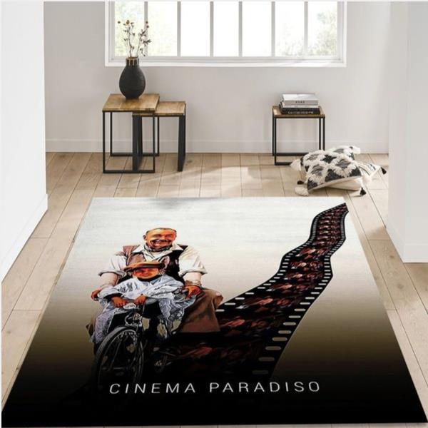 Cinema Paradiso Area Rug Movie Rug Family Gift Us Decor