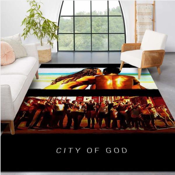 City Of God Area Rug Art Painting Movie Rug - Family Gift Us Decor