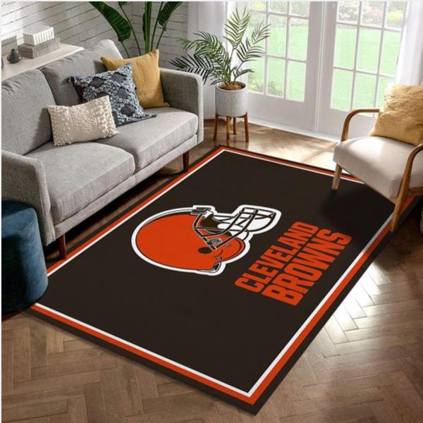 Cleveland Browns Rug Football Rug Floor Decor The Us Decor