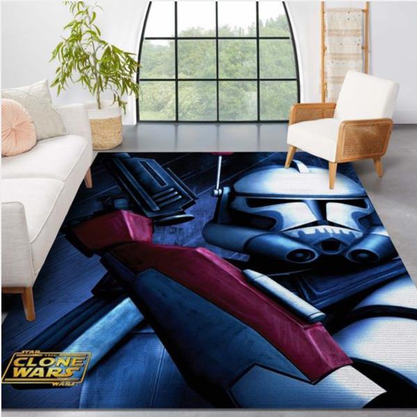 Clonetrooper Star War Character Rug Bedroom Rug Home Us Decor