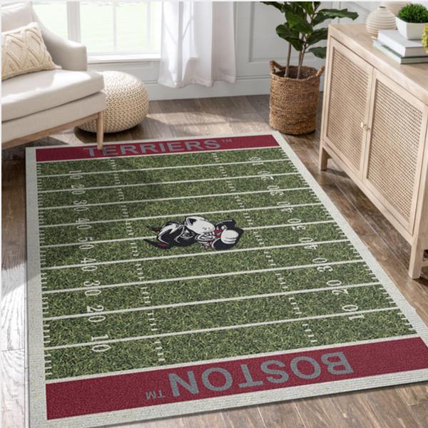 College Boston NFL Team Logo Area Rug Living Room Rug US Gift Decor