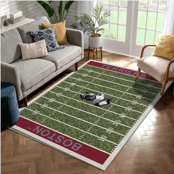 College Boston NFL Team Logo Area Rug Living Room Rug US Gift Decor